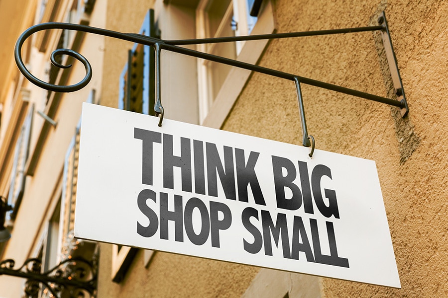 How to think big to get customers to shop small