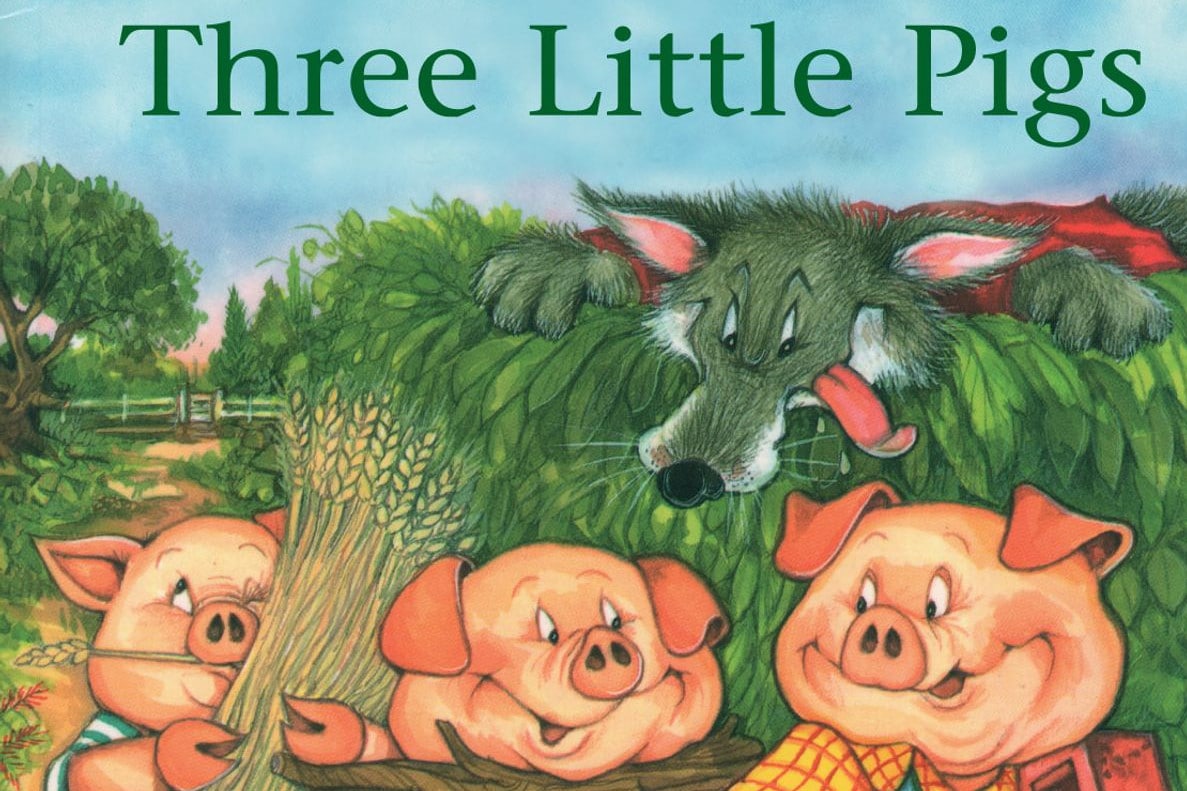 The three little pigs картинки